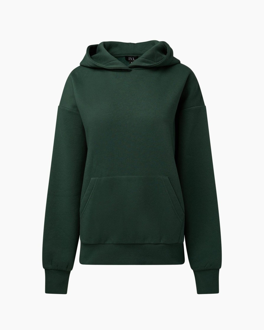 Tops IVL Collective | Oversized Hoodie Hunter Green