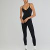 Bottoms IVL Collective | Strappy Onesie Jet Black