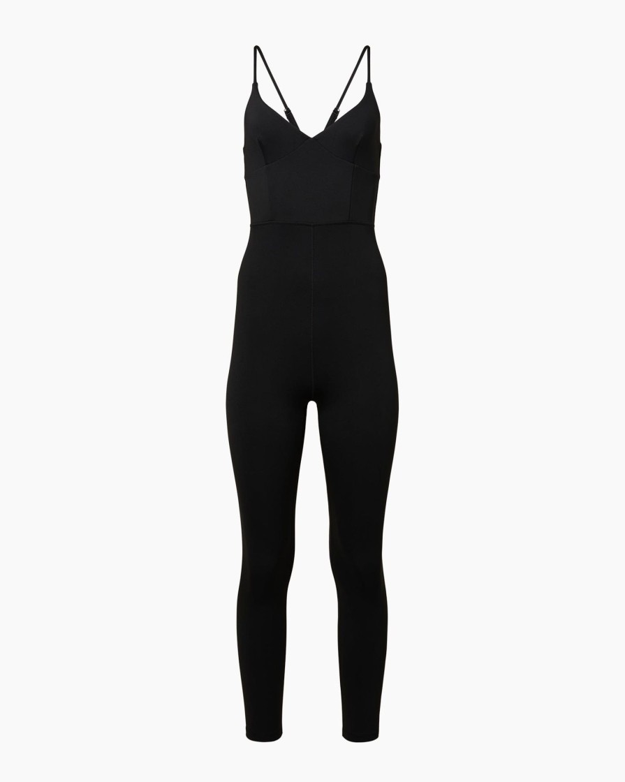 Bottoms IVL Collective | Strappy Onesie Jet Black