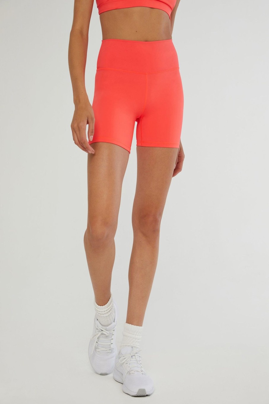 Bottoms IVL Collective | 6" Biker Short Fiery Coral