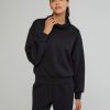 Tops IVL Collective | Cowl Top Jet Black