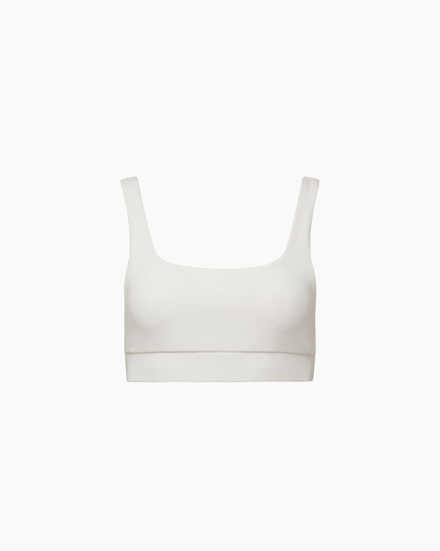 Tops IVL Collective | Twisted Bra Brilliant White