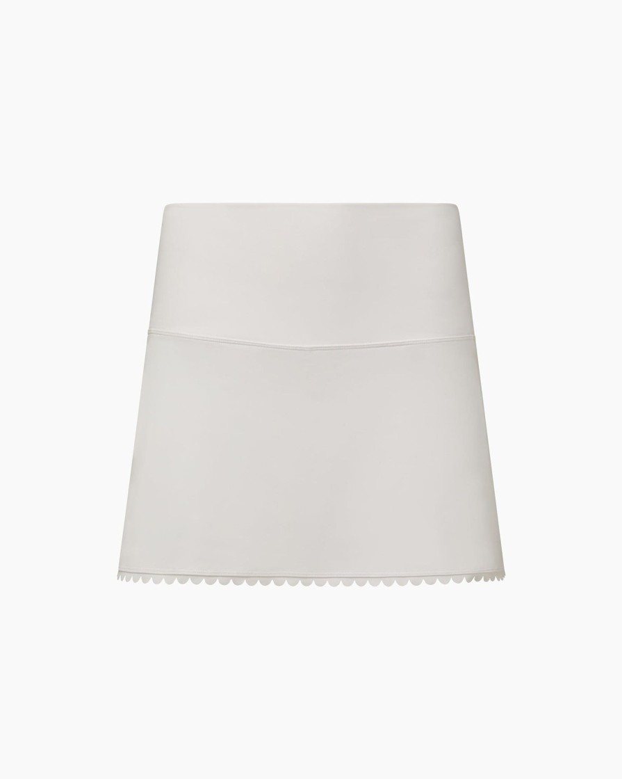 Bottoms IVL Collective | Tennis Skirt Brilliant White