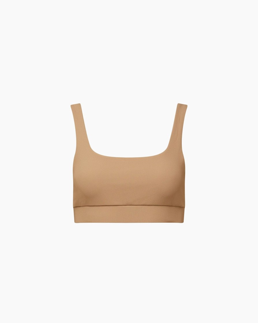 Tops IVL Collective | Twisted Bra Sand