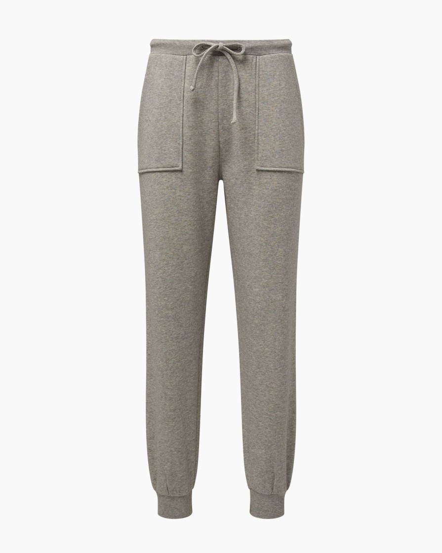 Bottoms IVL Collective | High Rise Jogger Heather Grey