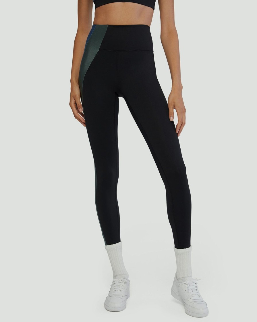 Bottoms IVL Collective | Shimmer Legging Jet Black/Blue/Forest