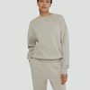 Tops IVL Collective | French Terry Crewneck Sweatshirt Pumice Stone