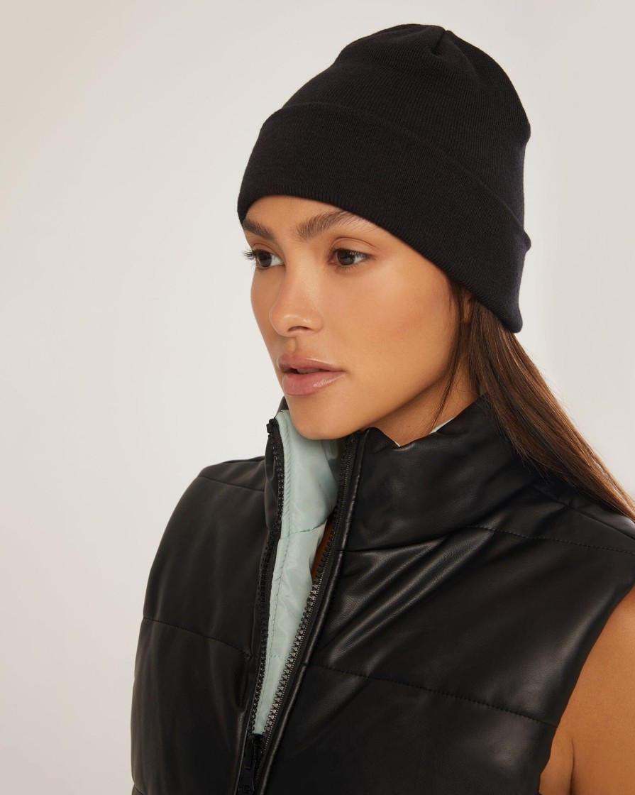 Accessories IVL Collective | Knit Beanie Jet Black