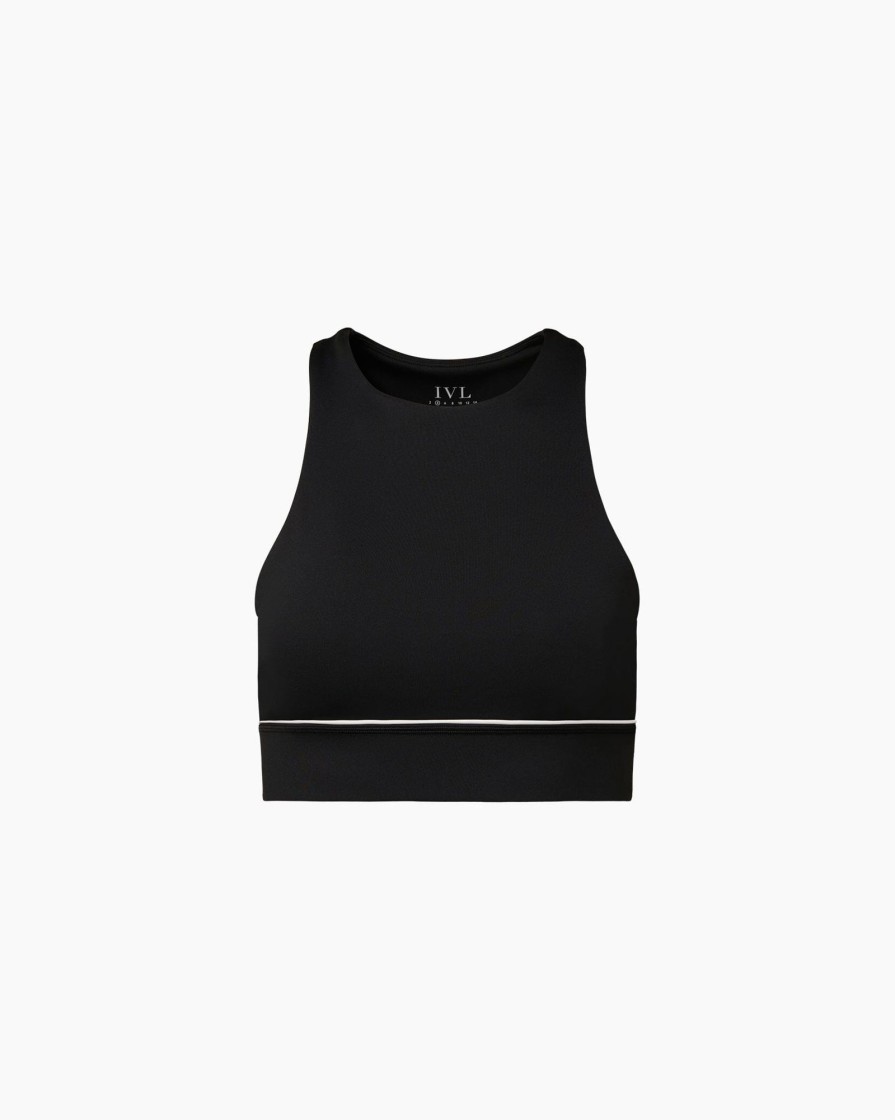 Tops IVL Collective | Curve Bra Jet Black/White