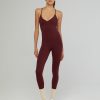 Bottoms IVL Collective | Strappy Onesie Windsor Wine