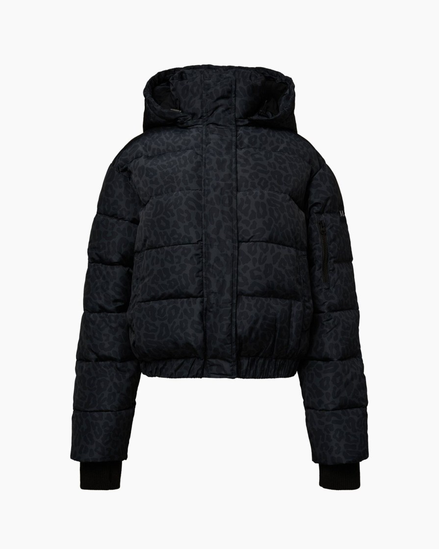 Tops IVL Collective | Puffer Jacket Jet Black