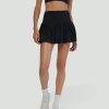 Bottoms IVL Collective | Pleated Mini Skirt Jet Black