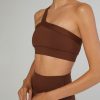 Tops IVL Collective | One Shoulder Bra Downtown Brown