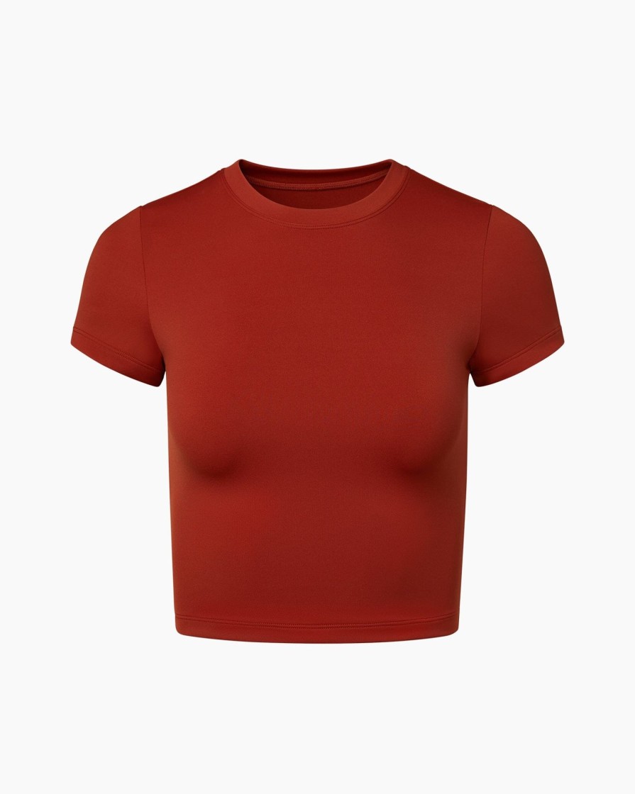 Tops IVL Collective | Slim Fit Tee Brick Red