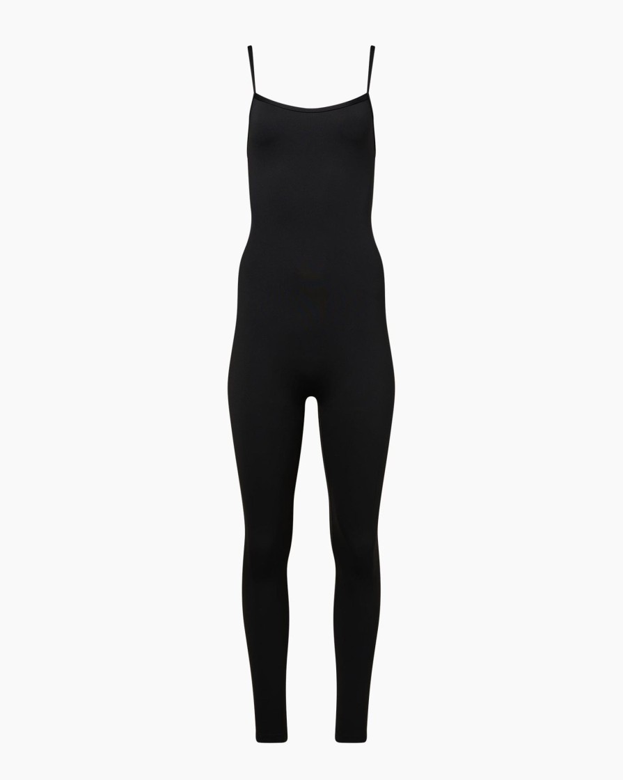 Bottoms IVL Collective | Cami Jumpsuit Jet Black