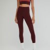 Bottoms IVL Collective | Striped Legging Wine/Black