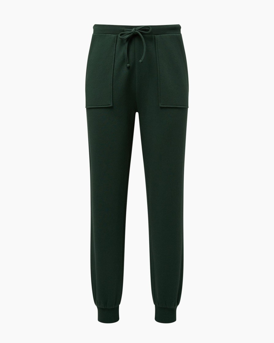 Tops IVL Collective | High Rise Jogger Hunter Green