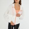 Tops IVL Collective | Sheer Woven Jacket White