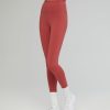 Bottoms IVL Collective | Scallop Legging Mineral Red