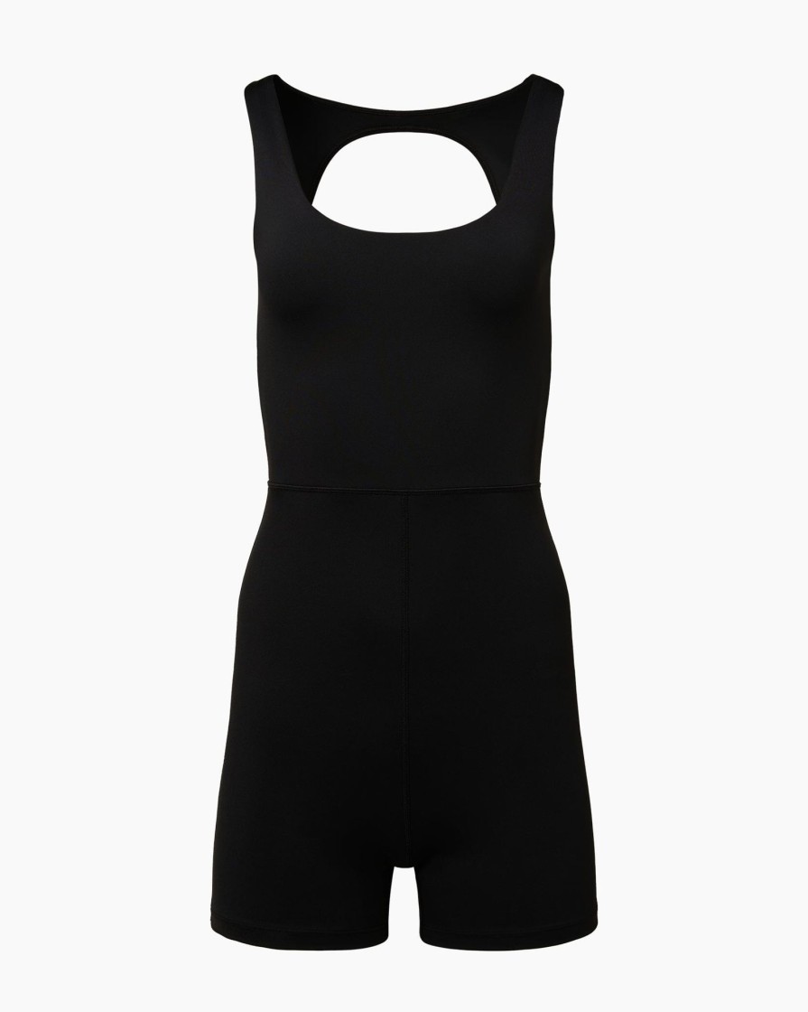 Bottoms IVL Collective | Keyhole Onesie Jet Black