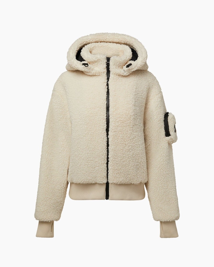 Tops IVL Collective | Sherpa Jacket Cream