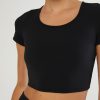 Tops IVL Collective | Open Back Top Jet Black