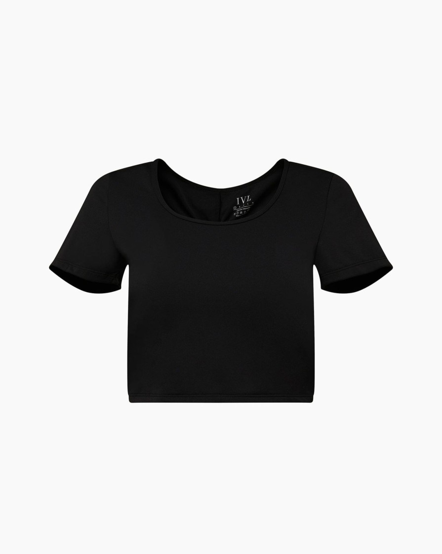 Tops IVL Collective | Open Back Top Jet Black