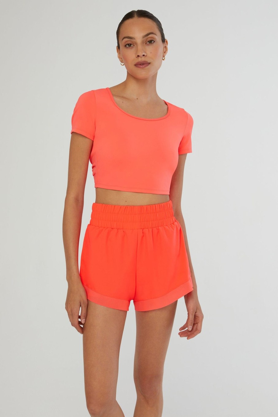 Bottoms IVL Collective | Race Pace Short Fiery Coral