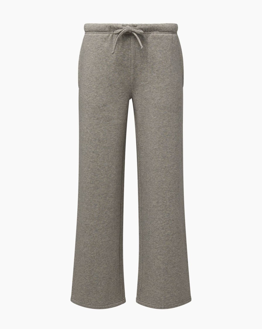 Tops IVL Collective | Low-Rise Relaxed Sweatpant Heather Grey