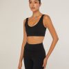 Tops IVL Collective | V-Neck Bra Jet Black