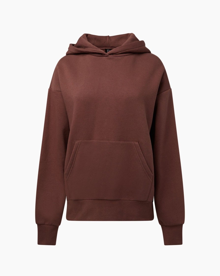 Tops IVL Collective | Oversized Hoodie Cocoa