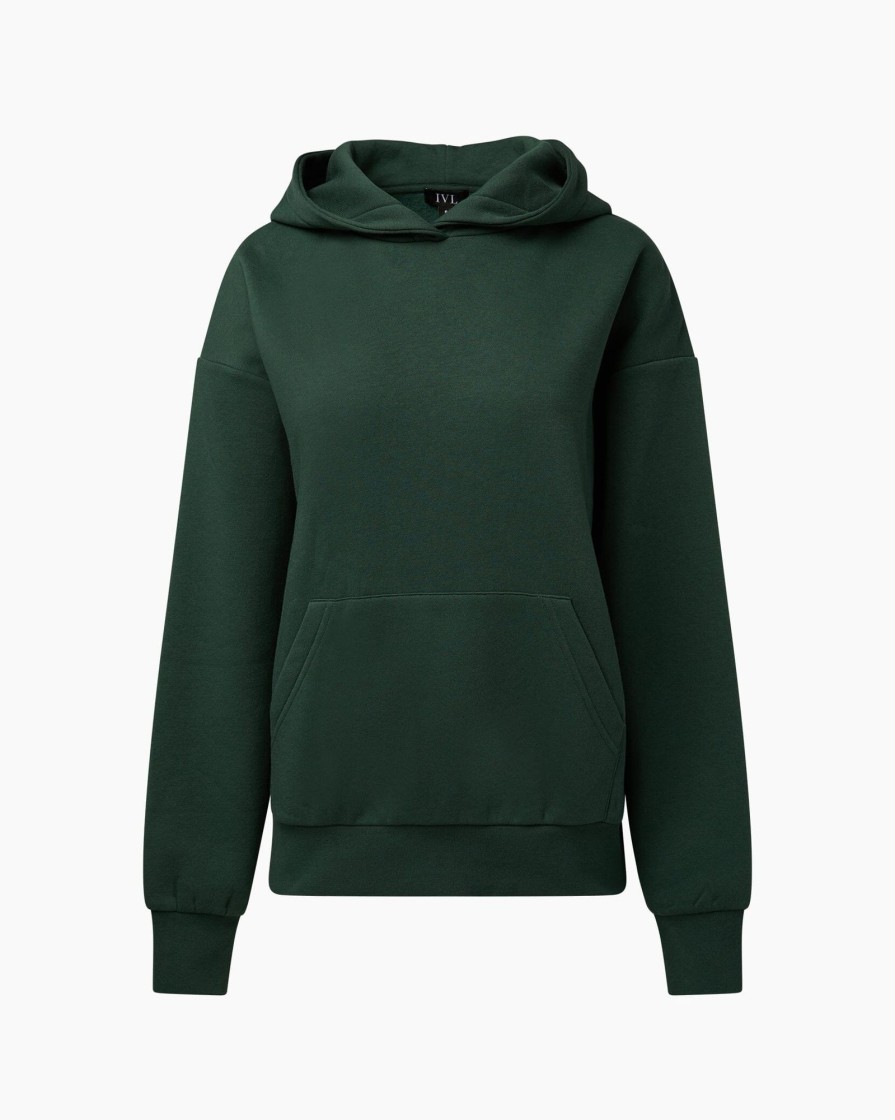 Tops IVL Collective | Oversized Hoodie Hunter Green